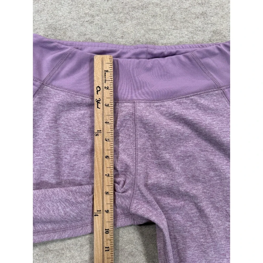 OshKosh B'gosh Leggings Girls 14 Purple Stretch Elastic Waist Gym Yoga Workout